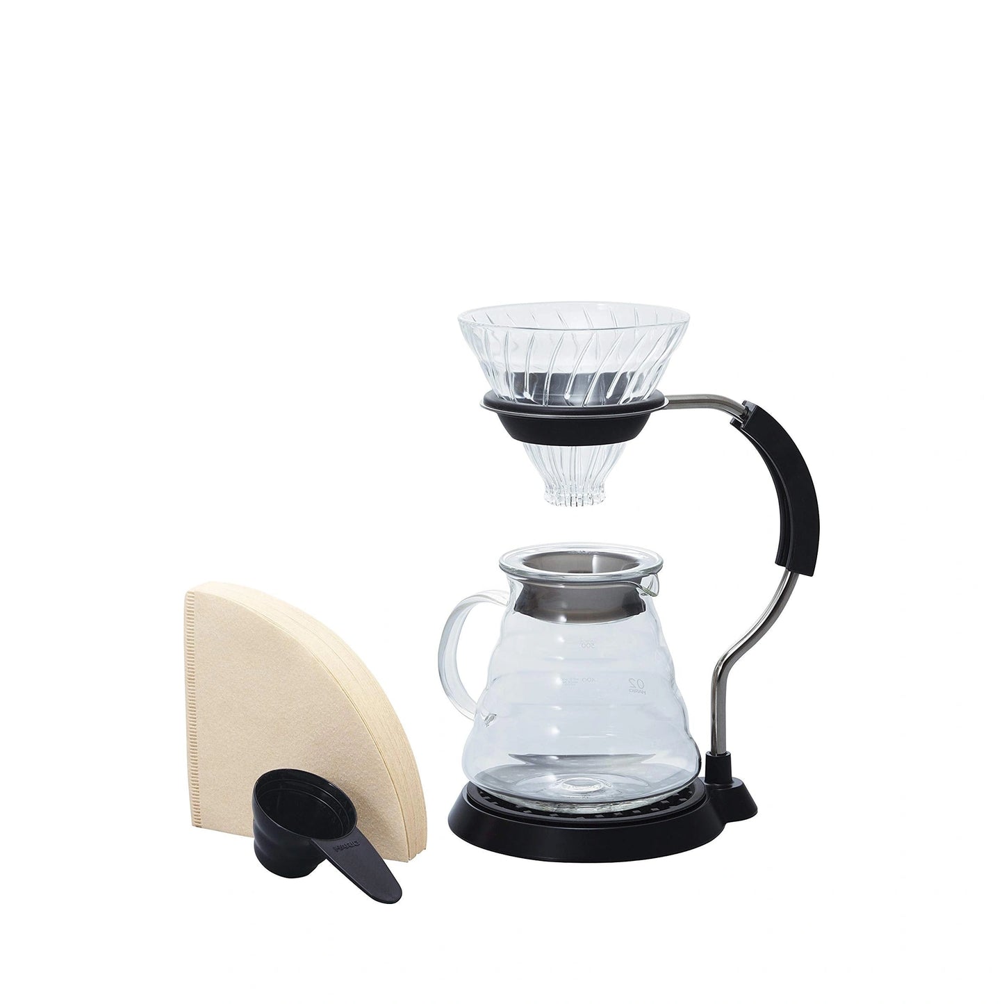 Kit filtrador V60 acrilico c/soporte brazo Wingkin/Hario KV.WHV603