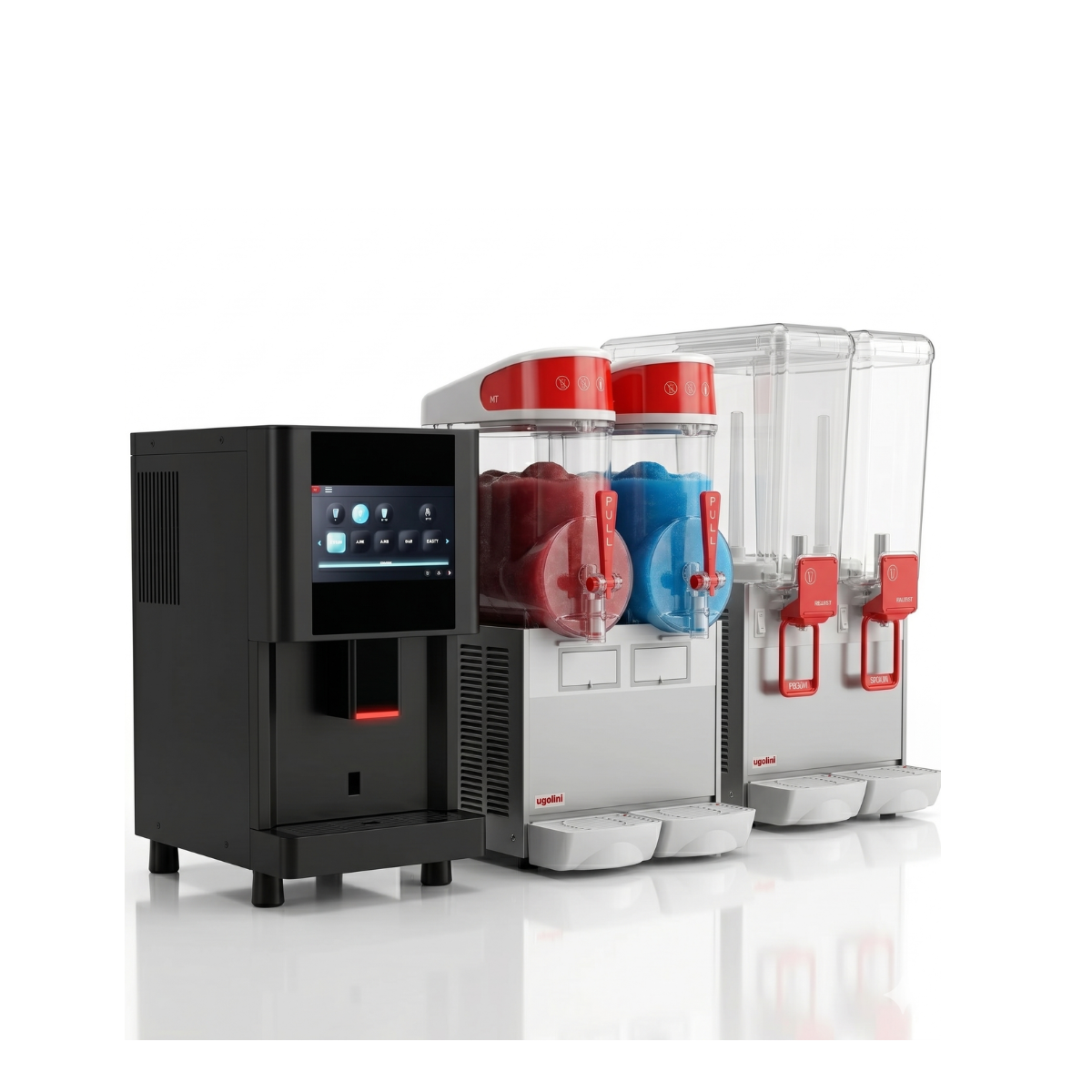 Dispensadores de bebidas, cremoladas y hielo