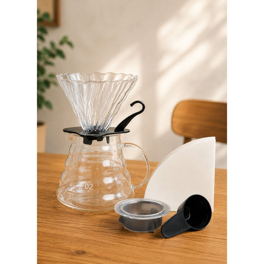 Kit filtrador V60 acrilico